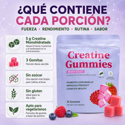 Creatina en Gominolas – Fuerza y Recuperación