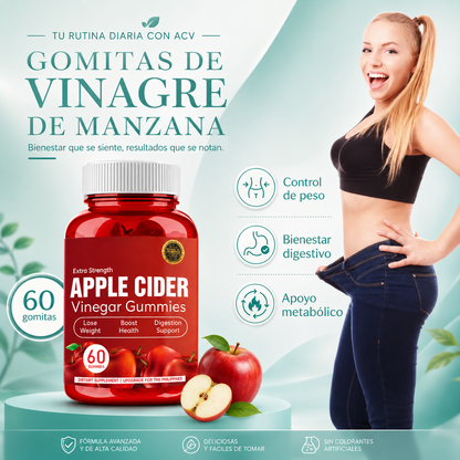 Vinagre de Manzana en Gominolas
