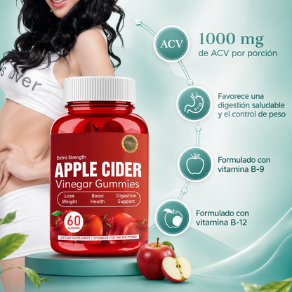 Vinagre de Manzana en Gominolas